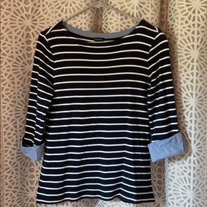 Nautica 3/4 sleeve top